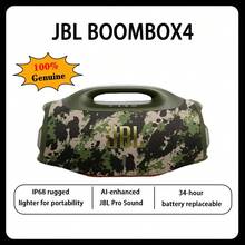 Premium JBL Boombox 4 Bluetooth Speaker IP68 Waterproof AI Sound Boost 34H Playtime Powerful Bass Party Outdoor Speaker Top Rated - 查看 12