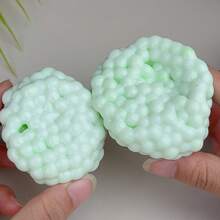 1pc Double Layered Handmade Ice Skin Handmade Ball • Magical Texture Sand Ball Toy • Fun Handmade Ball • Ideal Gift  Adults • Restless Toy • Sharing Gift - 青碧色 - 查看 10