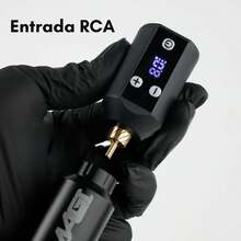 Batería Para Tatuar Inalámbrica Fuente De Poder Rca Wx1 tatuajes temporales tatuajes Producto de calidad Diseño moderno Uso diario Perfecto para regalo - Negro - Ver 3