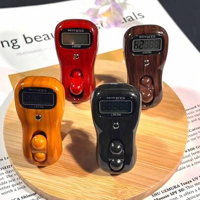 Handheld Bead Counting Abacus, Portable Mechanical Counter Suitable For Tracking Goods, Exercise, Prayer And Stress Relief