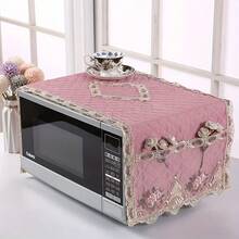 Microwave Oven Universal Cover With Storage Bag, 13.78*39.37in Oven Cover, Dust Cover, Microwave Oven Dust Cover, New Universal Full Cover, Rectangular Tablecloth, Fabric Dust And UV Protection Cover, Kitchen Protector, Machine Washable, Appliance Protector, Vibrant Design, Easy To Clean Material, Moisture-Proof, Gift For Christmas, Halloween, Thanksgiving - Microwave Oven Dust Cover - View 8