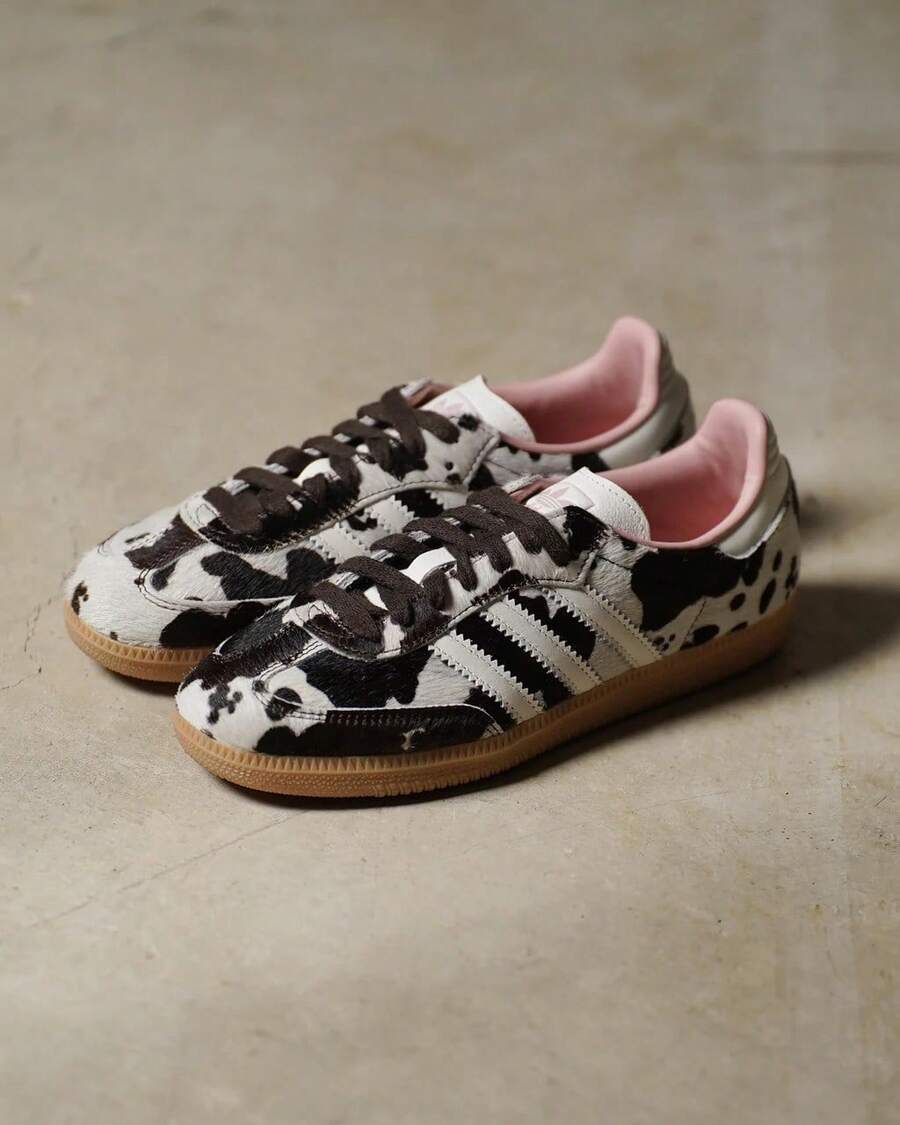 Adidas Samba OG Cow Print (Women's) - Xem 1