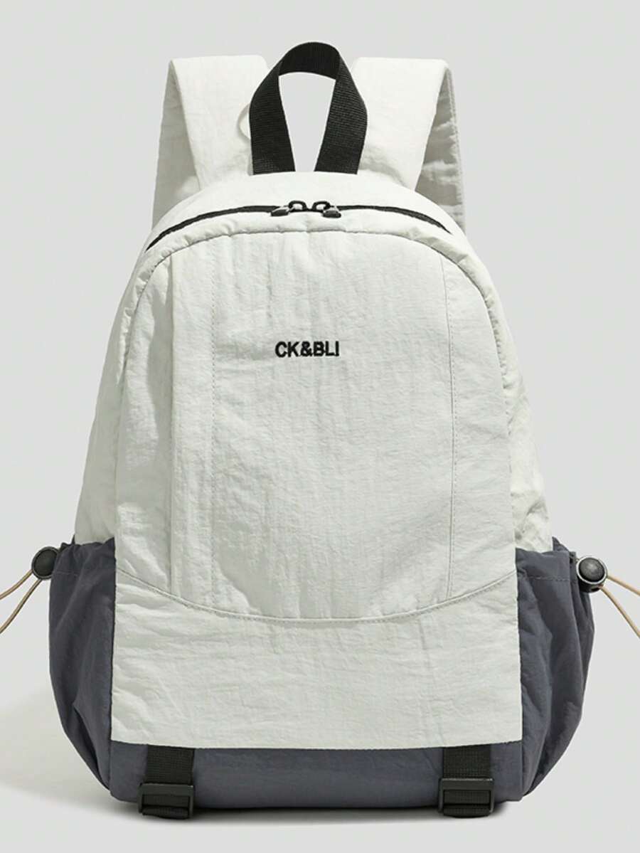 Ba lô phong cách Hàn Quốc, chống nước và bền bỉ, nhiều ngăn, thích hợp cho học sinh, du lịch (nam và nữ). - A - Xem 1