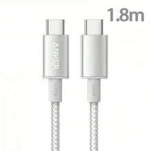 anker USB-C to Type-C 尼龍編織快充線，支援快速充電，相容於 iPhone 17/16/15/Pro/Pro Max/iPad 及安卓，室內戶外旅行車載皆宜 - 多色多尺寸 - 查看 14