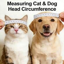 1pc Handmade Knitted Breathable Pet Hat With Exposed Ears, Cat Headband, Small Dog Head Cover, Suitable For Photoshoots. - White - View 2