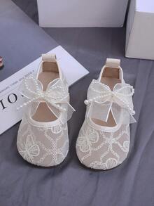 2026 Bestselling Bosibo Woven Sandals, Suitable For Girls Aged 3-12 | Adjustable Hook And Loop And Cloud Patterned Ivory Soles, Suitable For Beach/School/Park/Infant Wear GOJOGOLO! - Apricot - View 5