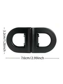 Women's 2D Magnetic Flat Hair Clips - Strong Non-Slip, No Trace Or Residue, Suitable For Home And Travel, Convenient Styling - A - View 10