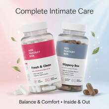 Bye Dryness, Hello Comfort – Feminine Balance Duo |   Vaginal Moisture Suppositories + Intimate Relief Capsules |   Restore PH, Feel Fresh & Confident |   Best Value Bundle - Fresh & Clean Vaginal Suppositories (1-pack) - View 1