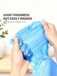 Disposable Transparent PE Plastic Protective Sleeve Covers. These Protective Sleeve Covers For Household Cleaning Have Waterproof, Oil-Proof And Dust-Proof Properties, With An Elastic Cuff Design For A Secure Fit. This Is A Practical Kitchen Accessory, Very Suitable For Kitchen Cleaning, Painting And Repair Work. These Sleeve Covers Can Effectively Protect Your Clothes And Are An Ideal Choice For The Kitchen And Dining Environment. - A - View 3