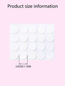 20 pezzi Adesivi in gel trasparente nano, adesivi indolori adatti per molteplici scenari - Colla nano - Visualizzare 5