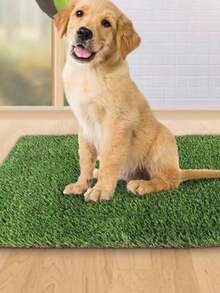 Almohadilla de césped para mascotas, inodoro para perros, césped artificial grande y pequeño, bandeja de orina, césped de simulación, almohadilla de entrenamiento para mascotas - Multicolor - Ver 5