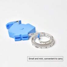 Novelty Camel Shaped Portable Tape Measure With Clip Mouth, 1.5M Retractable Measuring Tape, Lightweight PVC Plastic, Blue/Green Colors Available, 2-In-1 Tool For Measuring & Securing Papers, Notes, Invoices, To-Do Lists, Ideal Gift For Students, Designers, DIY Enthusiasts, Perfect For Office, Home, Craft & DIY Projects, Cute Desk Accessory With Unique Animal Design, Compact & Easy To Carry Measuring Tool - A - View 5
