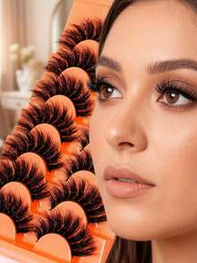 Natural Curly, Thick & Fluttery Lashes, Effortlessly Create Delicate Eye Makeup - View 6