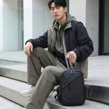 Túi đeo ngực đa năng mới dành cho nam, màu đen/xám, kiểu dáng tối giản cổ điển, chất liệu nylon, túi đeo vai thời trang thường ngày. - Nhiều màu - Xem 7