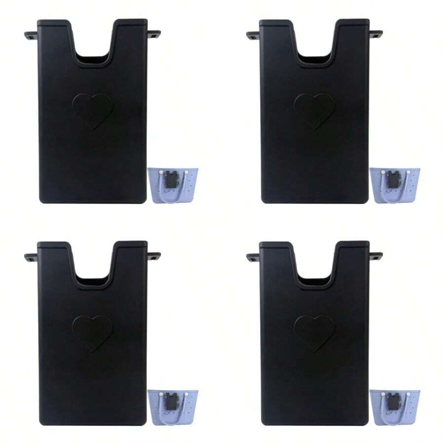 Soft Silicone Cell Phone Holder Accessories For Bogg Bags Fits All Cell Phones Portable And Secure Black For Large And Medium Bags - màu đen - Xem 1