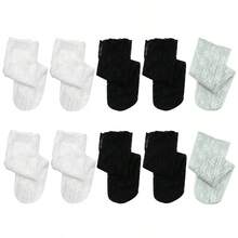 chuanwa（2） 1/5/10 Pairs Ladies Summer Fashion Sheer Lace Socks Cute Lolita Design Soft Sexy Comfortable Breathable Socks - Multicolor - View 13