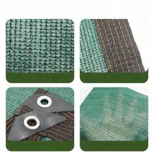 High Quality Privacy Shade Net - 81% Shading Rate, Suitable For Garden, Yard, Balcony And Outdoor Areas; Weather-Resistant Fabric, Easy Installation, Outdoor Privacy Shade Net, Balcony Decoration, Fashionable And Elegant, Easy Installation, Fence Mesh, Shade Net, Plastic Curtain, Space Divider, Gardening Accessory, Shade Net - 1 Dark Green - View 4