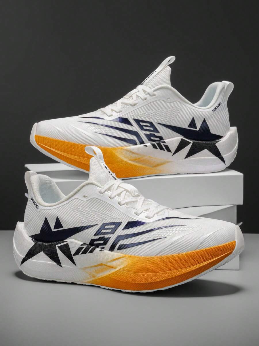 Giày chạy bộ lưới thoáng khí dành cho nam, giày thể thao chạy đường trường, marathon nhẹ, giảm sốc, giày casual chống trượt ngoài trời cho phòng tập thể dục, yoga, du lịch, đi bộ, giày cầu lông, tennis đế mềm thoải mái.