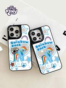 Hasbro MY LITTLE PONY Ốp điện thoại tráng gương chính hãng, ốp điện thoại hoạt hình nữ tính, ốp điện thoại quà tặng ngày lễ, đóng hộp, tương thích với Apple iPhone 17, 17 Air, 17 Pro, 17 Pro Max, 11, 12, 13, 14, 15, 16 Pro, 16 Pro Max, 14 Plus, 15 Plus, 16 Plus, 15 Pro Max, 16 Pro, 16 Pro Max - Nhiều màu - Xem 4