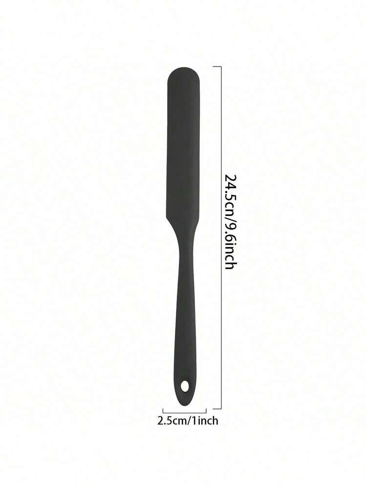 硅胶刮刀，耐热蛋糕奶油花生酱刮刀，搅拌面糊刮刀，不粘面包刮刀，橡胶厨房罐搅拌机刮刀，长柄 - 彩色 - 查看 8