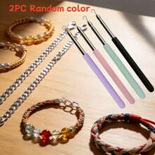 2件装不锈钢快速佩戴手链扣工具 - 手腕固定配件，方便佩戴和摘取珠宝 - 穿戴鉤 - 查看 5