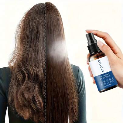 Xioimy 迷迭香强韧护发精华喷雾，蕴含迷迭香、Redensyl 和 Anagain 成分，适用于受损脆弱发质。滋养保湿，自然丰盈柔顺，防止断裂，提升发量，重塑发质轮廓，减少毛躁，轻松应对各种发质，适合所有发质。