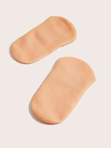 Foot care 1双硅胶柔软保湿嫩肤防皲裂袜，沙滩袜，室内袜 - 杏色 - 查看 3