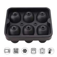 Khay silicon hình đầu lâu 3D, khuôn đá hình đầu lâu tái sử dụng được dùng cho rượu whisky, cocktail, sâm panh và các loại đồ uống khác, dễ dàng tháo lắp và vệ sinh. - A - Xem 10