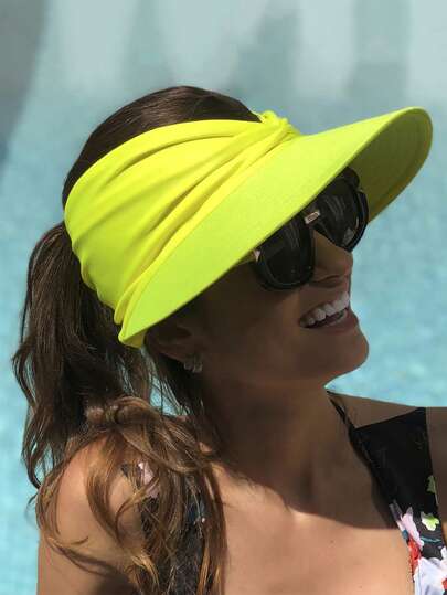 GARASSACC 1 chiếc mũ chống nắng đi biển dành cho nữ, mũ lưỡi trai mùa xuân/hè mới, mũ thể thao ngoài trời chống nắng.