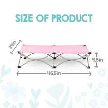 Regalo My Cot Portable Toddler Bed Pink - Rosa - Ver 4