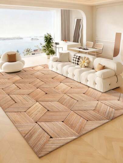 1 pieza Elegante alfombra decorativa de interior de gran tamaño, nueva alfombra de interior lavable de falso lana, alfombra para sala de estar, alfombra para sofá, alfombra para dormitorio, alfombra antideslizante para mesita de noche, alfombra para piso de habitación, alfombra para comedor y cocina, almohadilla para silla de oficina, felpudo de entrada, manta de picnic para exteriores, esterilla de camping para exteriores