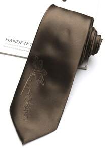 1pc Embroidered Handmade Unisex Necktie, Suitable For Casual, Street, Daily, Party, Gift - Multicolor - View 14