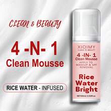 Xioimy 60毫升四效合一卸妆慕斯，深层清洁99%彩妆和防晒残留，蕴含大米提取物滋养肌肤，温和不刺激，卸妆+护肤双重功效 - 保濕 - 查看 5
