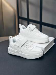 Giày thể thao trắng dành cho thanh thiếu niên, giày casual đi học, giày trắng dành cho học sinh hoạt động ngoại khóa, phù hợp cho mọi mùa. - trắng - Xem 9