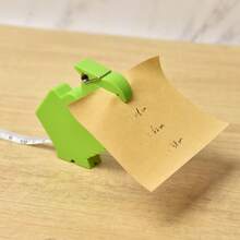 Novelty Camel Shaped Portable Tape Measure With Clip Mouth, 1.5M Retractable Measuring Tape, Lightweight PVC Plastic, Blue/Green Colors Available, 2-In-1 Tool For Measuring & Securing Papers, Notes, Invoices, To-Do Lists, Ideal Gift For Students, Designers, DIY Enthusiasts, Perfect For Office, Home, Craft & DIY Projects, Cute Desk Accessory With Unique Animal Design, Compact & Easy To Carry Measuring Tool - A - View 2