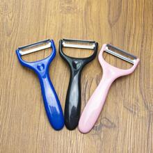 2件套蔬菜削皮器，厨房土豆削皮器，水果切片器，小型厨房工具 - 2pc(隨機顏色) - 查看 4