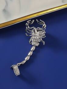 简约不对称交叉戒指，时尚百搭休闲风格开口戒指，女士款 - 簡約不規則交錯戒指 - 查看 6