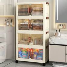 No Installation Required, Foldable Storage Cabinet/Box For Home And Children's Wardrobes, Snack And Toy Storage, And Clothing Storage. - trong suốt - Xem 8