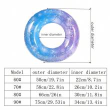 Inflatable Swimming Ring/Float For Kids, Pond/Beach/Pool Party Toys For Girls And Boys, Summer - Multicolor - View 9