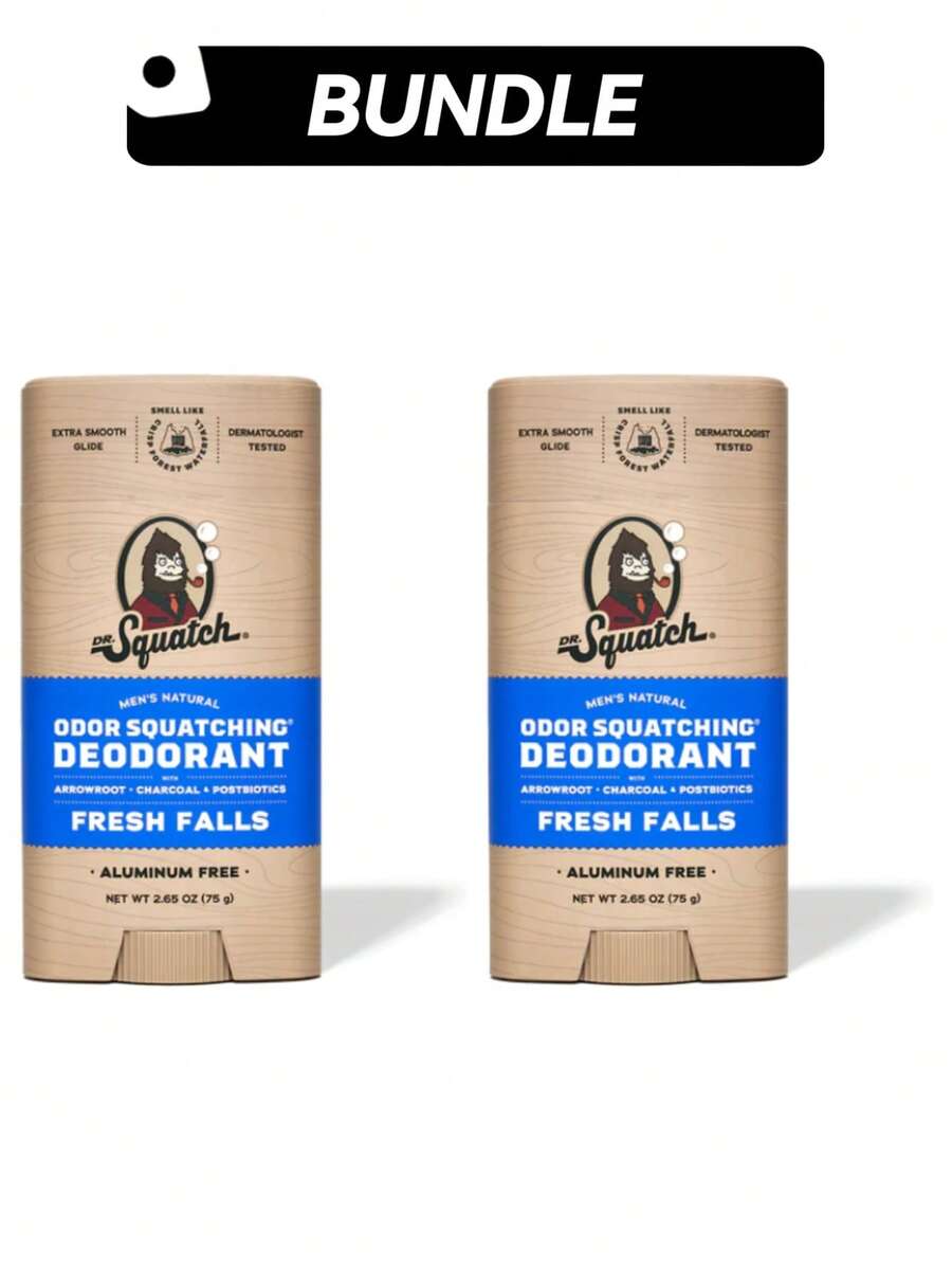 Dr. Squatch 【2 瓶装】男士天然清新香体露 75克*2 - 多樣化香型 - 查看 1