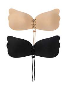 2/1 Push-Up Bra, Invisible Bra For Small Busts,Breast Enhancement Bra. Suitable For Backless Strapless Dresses And Everyday Wear. - Multicolor - View 17