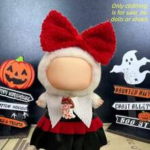 17厘米BJD娃娃服装套装，精致可爱时尚BJD娃娃服装，新年/圣诞节/生日礼物（仅含服装，不含娃娃和鞋子） - 彩色 - 查看 12