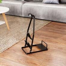 1 pieza Estantería vertical para almacenar aspiradora, organizador multifuncional, accesorio para el hogar que ahorra espacio, adecuado para fregonas de baño, organización de cocina interior, estanterías de piso, estanterías de herramientas, estanterías para fregonas, compatible con otras marcas - Multicolor - Ver 10