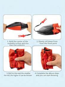Hand Throw Parachute, Airborne Parachute With Soldier, Outdoor Sports - Multicolor - View 9