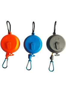 1pc Multifunctional Portable Travel Clothesline, Outdoor Camping Drying Rack Hanging Tool - Multicolor - View 1
