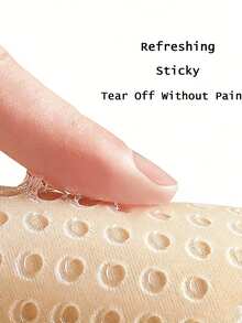 1/2/4件装可重复使用无肩带自粘式丰胸文胸，隐形文胸，适合搭配连衣裙，情人节礼物 - 彩色 - 查看 7