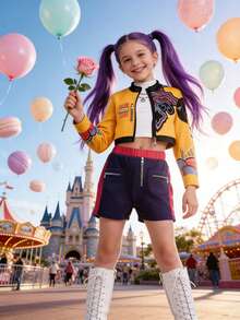 K Pop DemonHunters RumiMiraZoey Dresses For Girl, Summer Dresses For Girl Coat Skirt Outfit Set, Beach Dresses, Singer Party Dresses, Elegant Dresses For Girl, Birthday Dresses, Girls Dresses, Spring Dresses For Girl, Dresses For Wedding Guest, Shirt Dresses For Teens, Tropical Dresses, Cute Dresses, Shirt Dresses, Beach Dresses, Vacation Dresses, Teen Dresses, Girls Dresses, Gifts For Girl, Birthday Gifts, Party Singer Coat Top Shorts Dance Dresses Outfit Set, Wedding Guest Dress, Wedding Guest Dresses For Girl, Wedding Gifts, Summer Wedding Guest Dress, Dress For Wedding Guest, Spring Break Outfits, Spring Break Dresses, Saint Patricks Day Decorations, Saint Patricks Day Accessories, Saint Patricks Day Shirt, Easter Decor Decorations, Easter Dress, Easter Dresses For Girls, Easter Gifts For Kids, Easter Outfit Baby Girl, Girls Easter Dress, Mothers Day Gifts, Fathers Day Gifts, Independence Day Outfits - 紅木色 - 查看 2