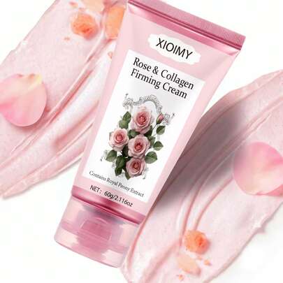 Xioimy 【72小时长效保湿】玫瑰胶原蛋白紧致保湿霜2支装，富含牡丹花提取物，为肌肤注入源泉水，散发玫瑰芬芳，有效补水紧致，告别干燥松弛肌肤。