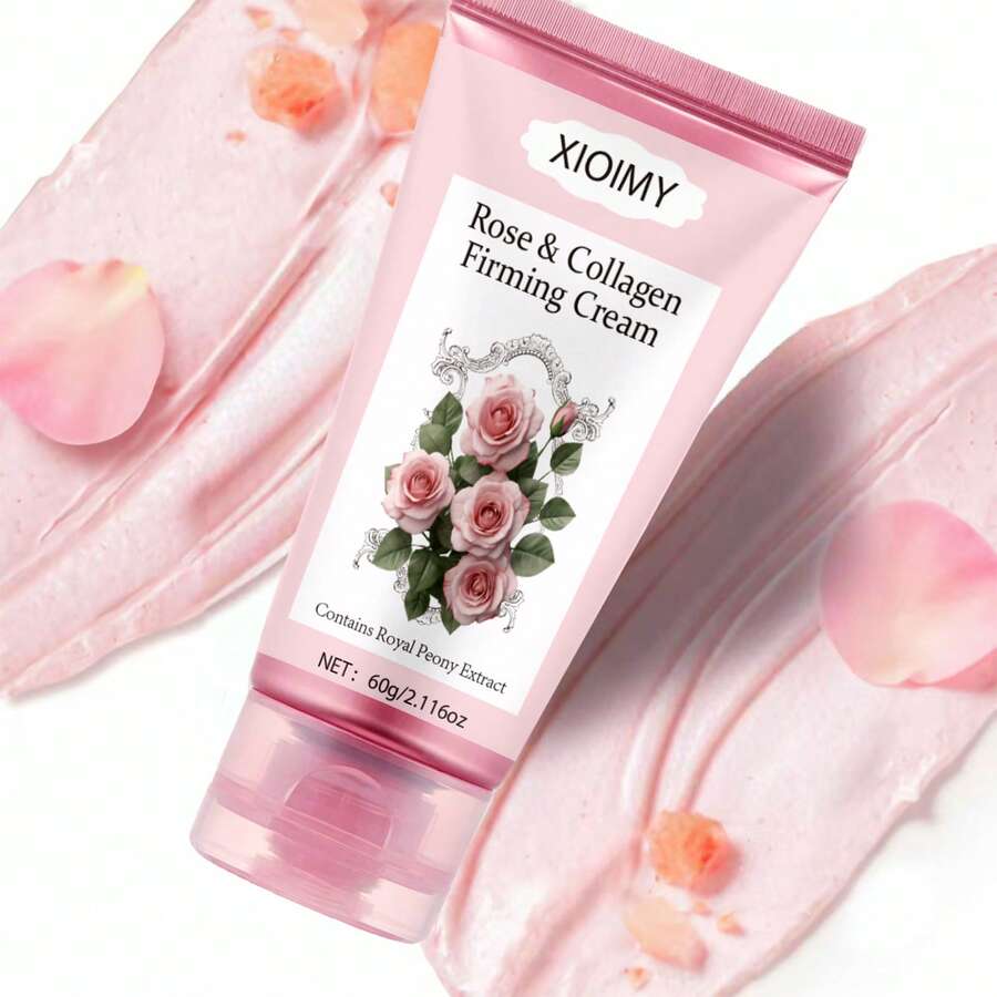 Xioimy 【72小时长效保湿】玫瑰胶原蛋白紧致保湿霜2支装，富含牡丹花提取物，为肌肤注入源泉水，散发玫瑰芬芳，有效补水紧致，告别干燥松弛肌肤。 - 數量 - 查看 1