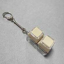 Chaveiro antiestresse com várias teclas - Simulador de teclado portátil para ansiedade e concentração, gadget silencioso para mesa de escritório, presente para alívio do estresse para adultos. - Multicolorido - Ver 5